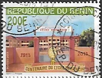 Benin 2013 Centenary of the Lycee Behanzin, Porto-Novo 200F