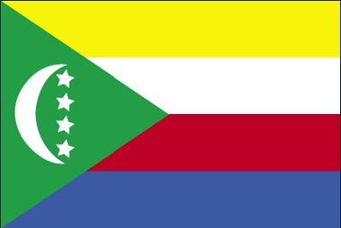 Flag of Comoro Island