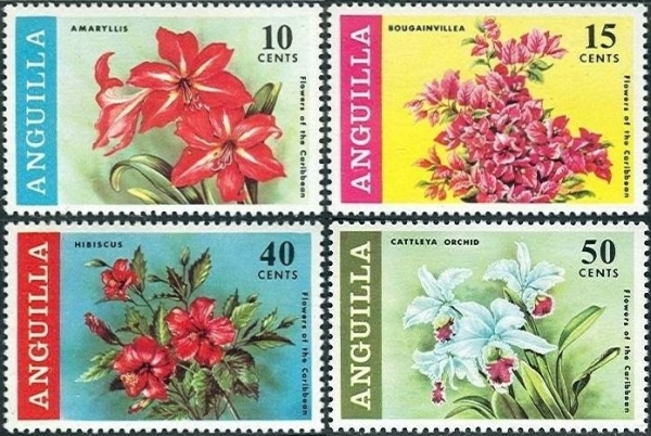 1969 Flowers Stamps