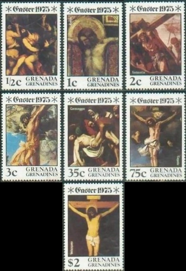 1975 Easter Paintings Stamps