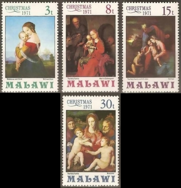 Malawi 1971 Christmas Stamps