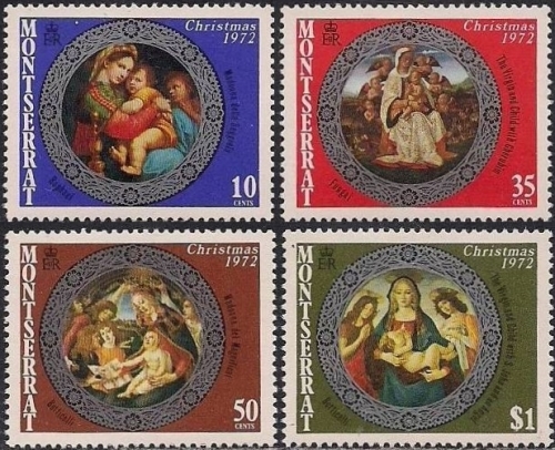 1972 Christmas Stamps