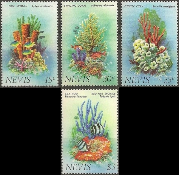 1983 Corals 1st Series Stamps