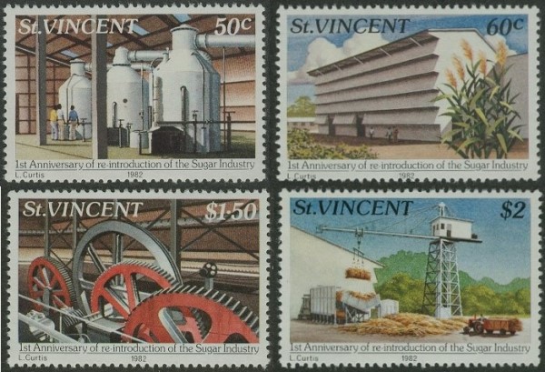 1981 Sugar Industry stamps