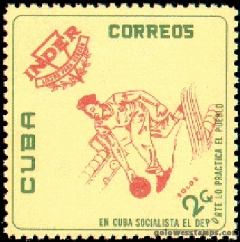 Cuba stamp scott 722