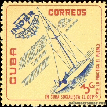Cuba stamp scott 727