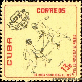 Cuba stamp scott 739