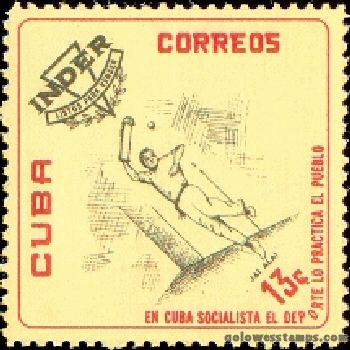 Cuba stamp scott 742