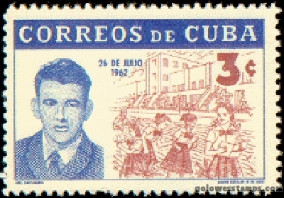 Cuba stamp scott 744
