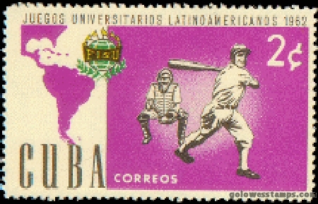 Cuba stamp scott 754