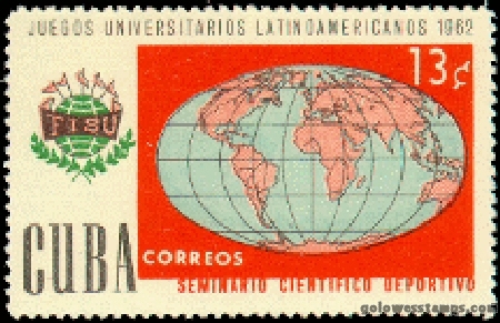 Cuba stamp scott 756