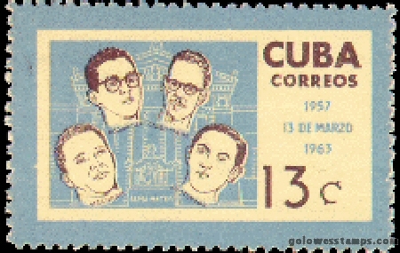 Cuba stamp scott 781
