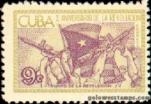 Cuba stamp scott 798
