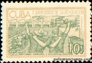 Cuba stamp scott 799