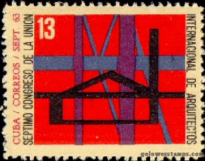Cuba stamp scott 813