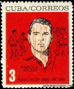 Cuba stamp scott 822