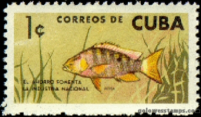 Cuba stamp scott 838