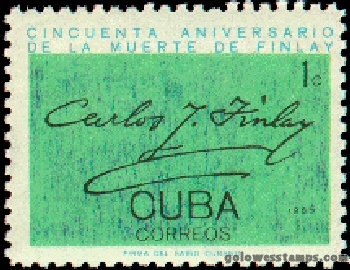 Cuba stamp scott 989