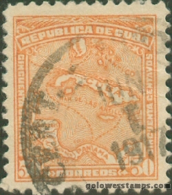 Cuba stamp scott 261