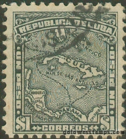Cuba stamp scott 262