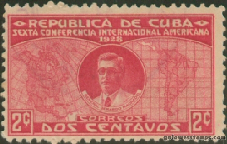 Cuba stamp scott 285