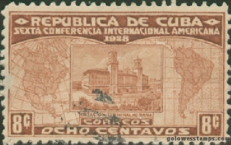 Cuba stamp scott 287