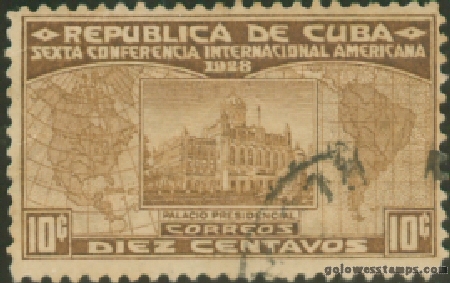 Cuba stamp scott 288
