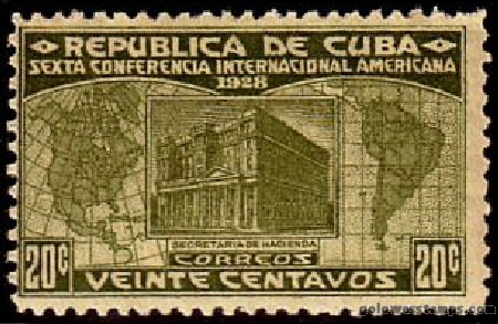 Cuba stamp scott 290