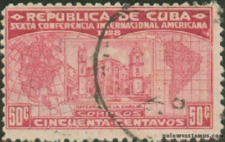 Cuba stamp scott 292