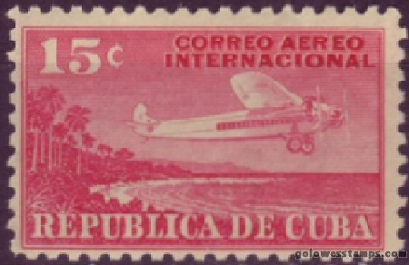 Cuba stamp scott C6