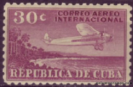 Cuba stamp scott C8