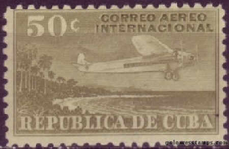 Cuba stamp scott C10