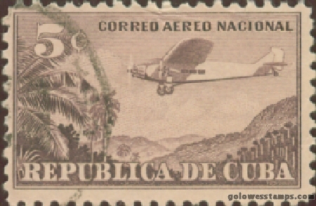 Cuba stamp scott C12A