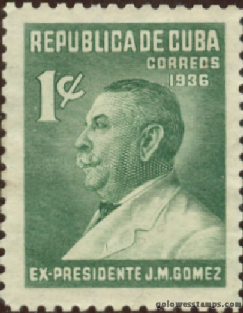 Cuba stamp scott 322
