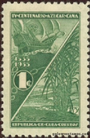 Cuba stamp scott 337