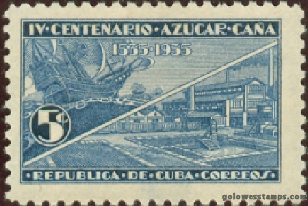 Cuba stamp scott 339