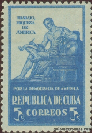 Cuba stamp minkus 439