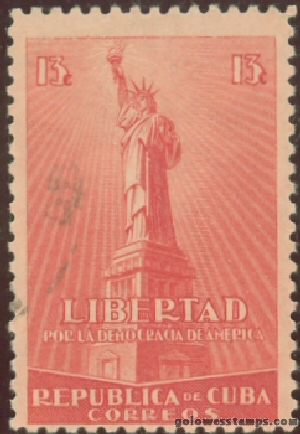 Cuba stamp scott 372