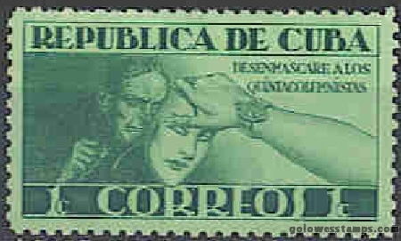 Cuba stamp scott 375