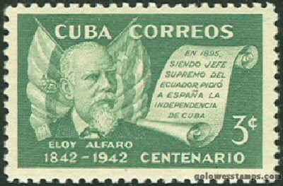 Cuba stamp scott 380