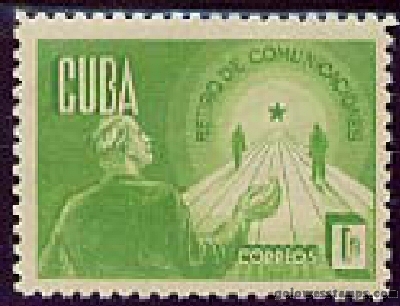 Cuba stamp scott 384