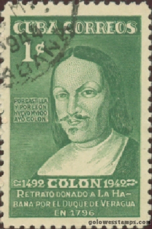 Cuba stamp scott 387