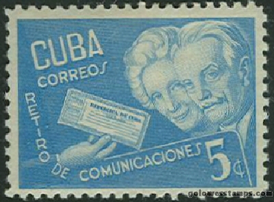 Cuba stamp scott 401