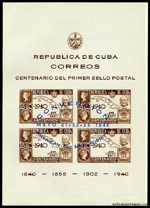 Cuba stamp scott C39