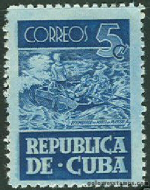 Cuba stamp scott 419