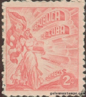 Cuba stamp scott 421