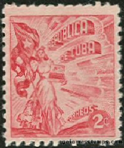 Cuba stamp scott 446