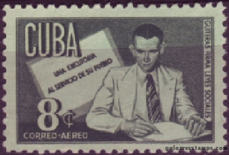 Cuba stamp scott C48