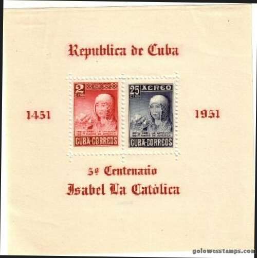 Cuba stamp scott C50A