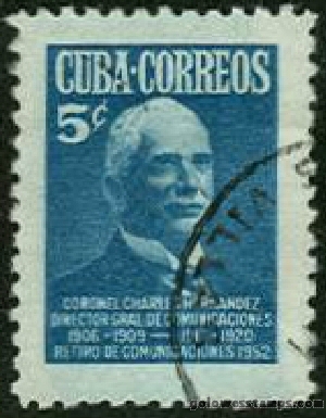 Cuba stamp minkus 608